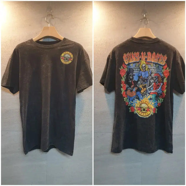 [BUNJANG] Guns N' Roses Official Merchandise Graphic T-Shirt (M) / 건즈앤로지스. 오피셜굿즈. 락 티셔츠.