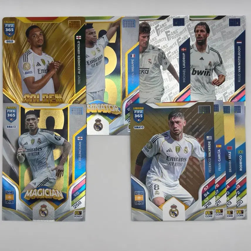 [BUNJANG] Real Madrid CF Panini FIFA 365 Adrenalyn XL 2026 Card Set / 레알 마드리드 CF 카드 세트
