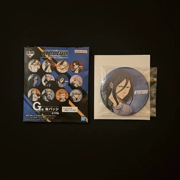 [BUNJANG] Wind Breaker Kuzushi Kuji Can Badge Kyotaro Sugisaki / 윈브레 윈드브레이커 쿠지 캔뱃지 스기시타 쿄타로
