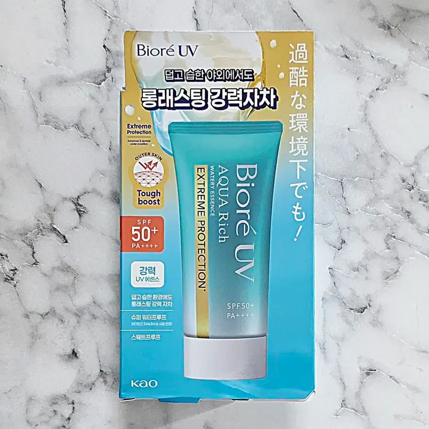 [BUNJANG] Biore UV Aqua Rich Extreme Sunscreen SPF50+ PA++++ 50g (Sealed) / (미개봉 새상품) 비오레 UV 아쿠아 리치 익스트림 선크림 50g