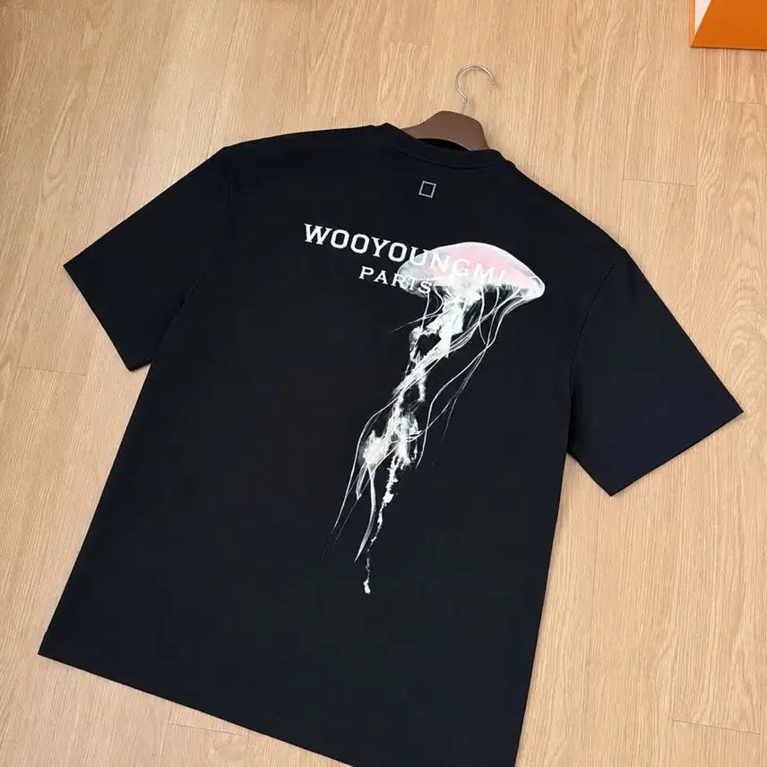 [BUNJANG] Wooyoungmi Men's Jellyfish T-Shirt Size 52 / 우영미 남성 해파리 반팔티 / 52사이즈
