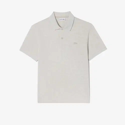 [BUNJANG] Lacoste Men's Colorblock Polo Shirt Beige / 라코스테 남성 컬러블록 베이지 폴로 105