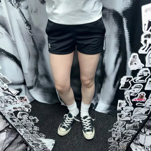[BUNJANG] Adidas 3-Stripes Training Shorts Black / 아디다스 삼선 트레이닝 숏팬츠 블랙