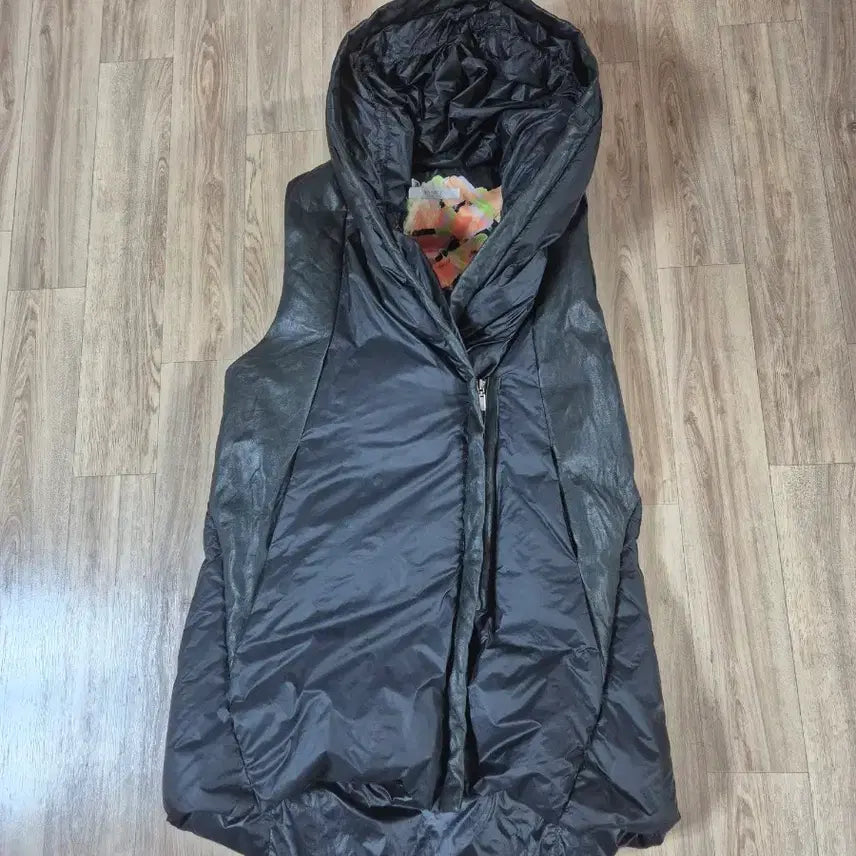 [BUNJANG] ANSICH Genuine Leather Trim Goose Down Vest / 안지크 양가죽 배색 구스 패딩조끼 30만원짜리->2만원에 판매