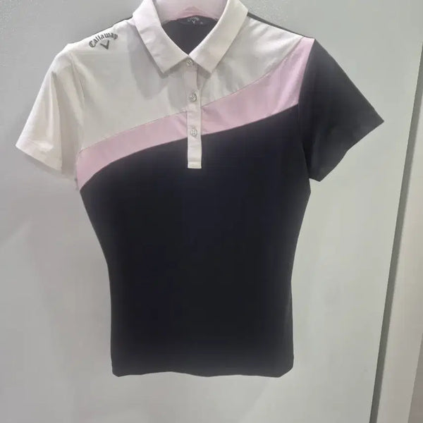 [BUNJANG] Callaway Women's Golf Short Sleeve Polo Shirt - Size 90 / 캘러웨이 여성 티셔츠