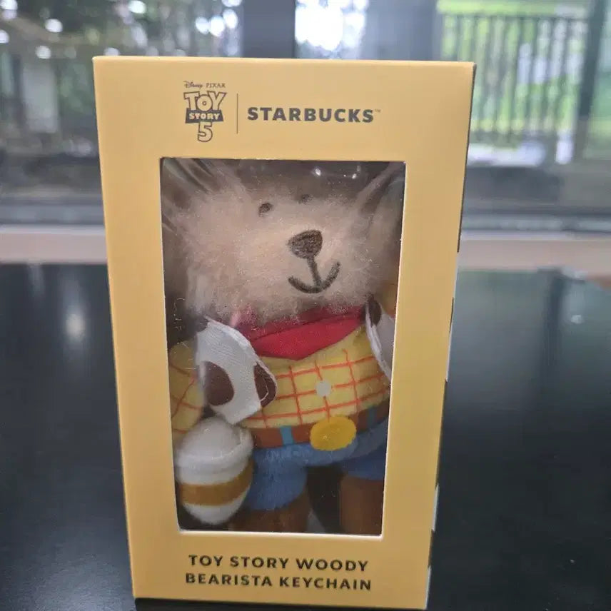 [BUNJANG] Starbucks Toy Story Woody Bearista Keychain / 스타벅스 토이스토리 우디 베어리스타 키링