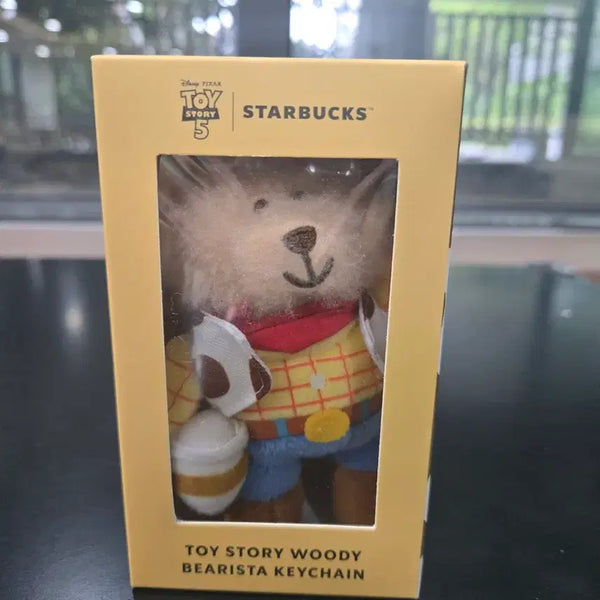 [BUNJANG] Starbucks Toy Story Woody Bearista Keychain / 스타벅스 토이스토리 우디 베어리스타 키링