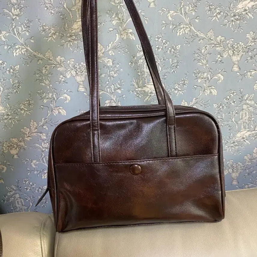 [BUNJANG] Women's Brown Shoulder Bag Handbag / 여성가방 브라운.숄더백.핸드백
