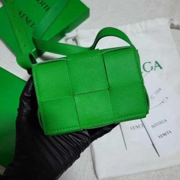 [BUNJANG] Bottega Veneta Leather Cassette Bag Mini / [신형/풀구성] MINI / 보테가베네타 레더 카세트백