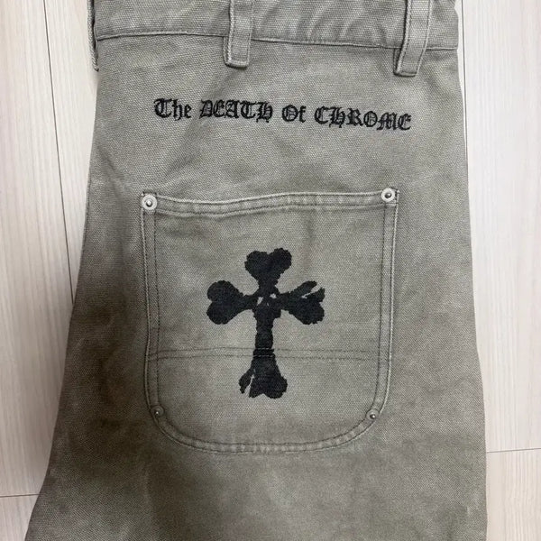 [BUNJANG] Aoiro The Death of Chrome Work Pants (First Edition, Size 2) / 아오이로 aoiro 더 데스오브크롬 워크팬츠 초판 2사이즈