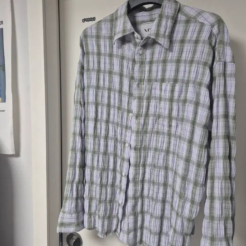 [BUNJANG] IDONTWANNABEYOUR$$$ Terrace Check Shirt / [2] 아이돈워너셀 테라스 체크 셔츠