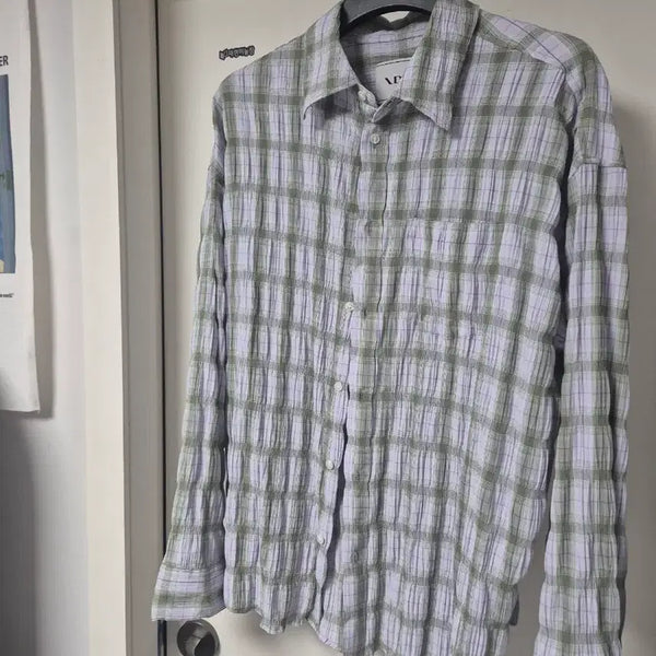 [BUNJANG] IDONTWANNABEYOUR$$$ Terrace Check Shirt / [2] 아이돈워너셀 테라스 체크 셔츠