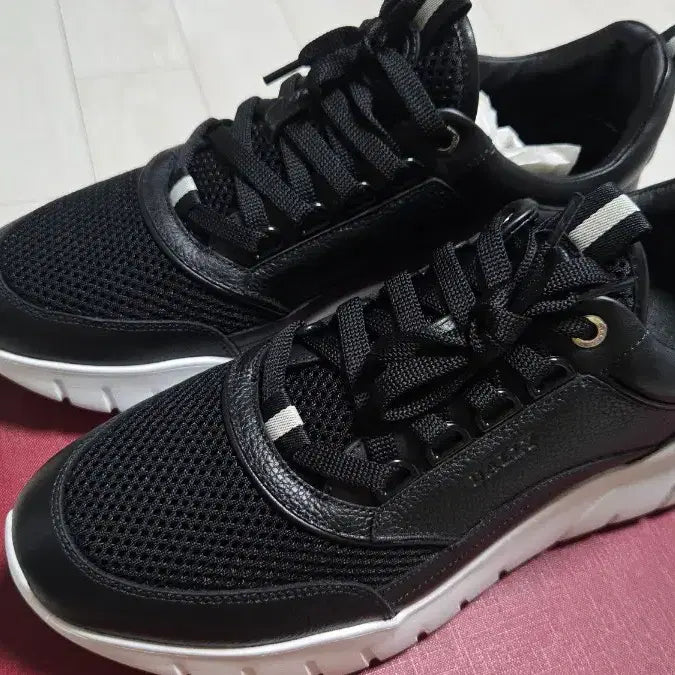 [BUNJANG] Bally BIRKY-T/00 Leather & Mesh Men's Sneakers (EU42/US 9) / 발리 남성스니커즈 270 새상품