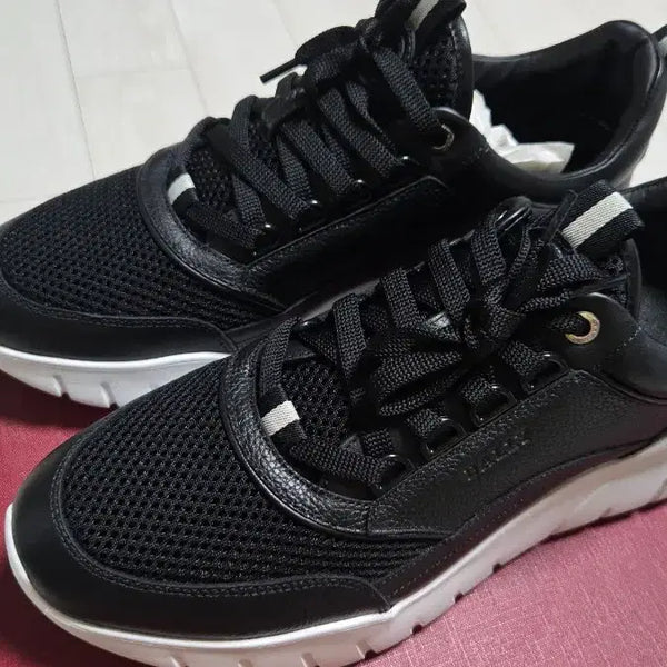 [BUNJANG] Bally BIRKY-T/00 Leather & Mesh Men's Sneakers (EU42/US 9) / 발리 남성스니커즈 270 새상품