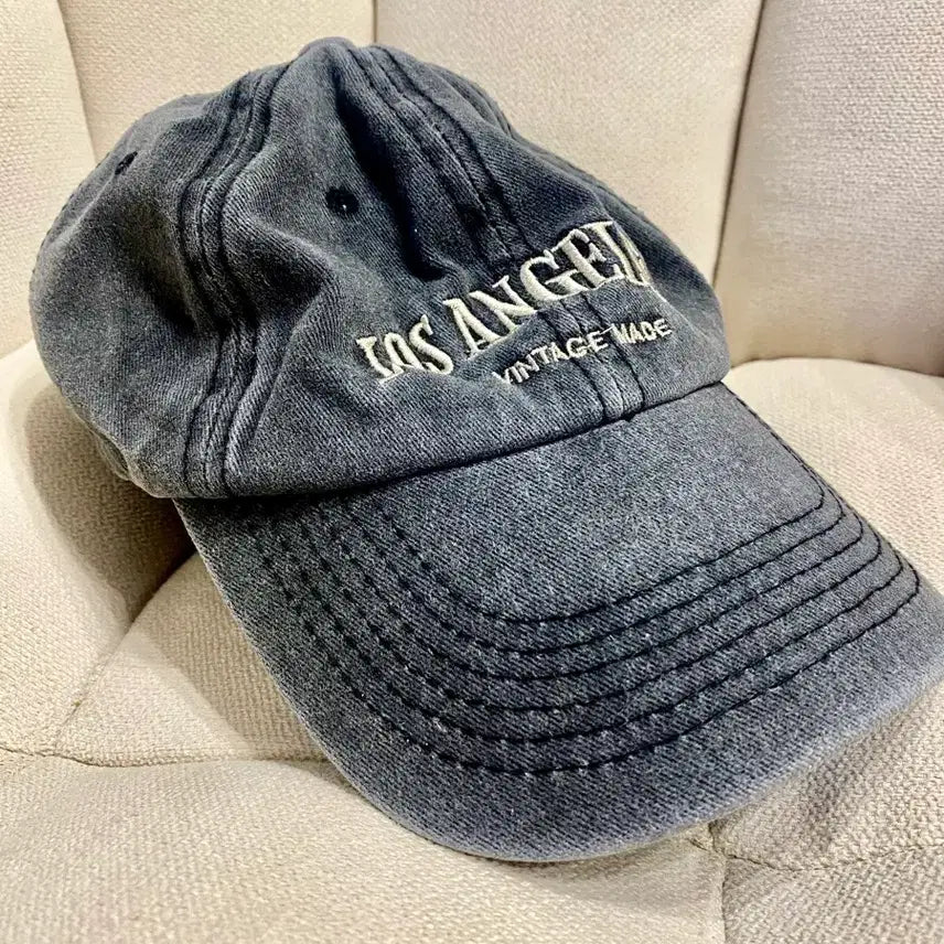 [BUNJANG] Vintage Washed Cotton Baseball Cap / 빈티지 볼캡