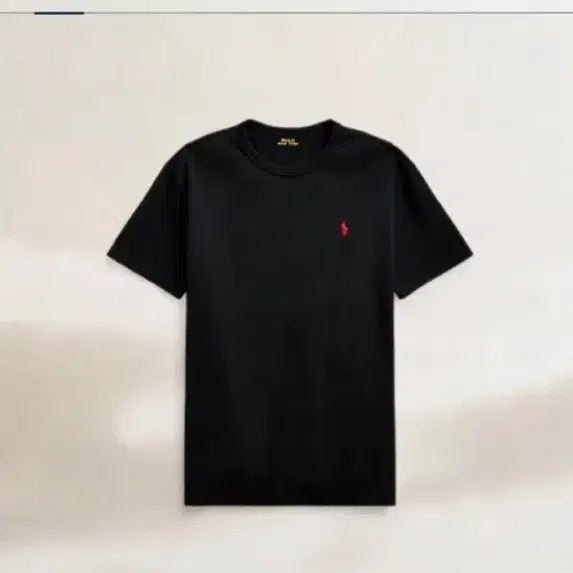 [BUNJANG] Polo Ralph Lauren Black Classic Fit Heavyweight Jersey T-Shirt / 폴로 랄프로렌 블랙 클래식핏 헤비웨이트 저지 반팔 티셔츠