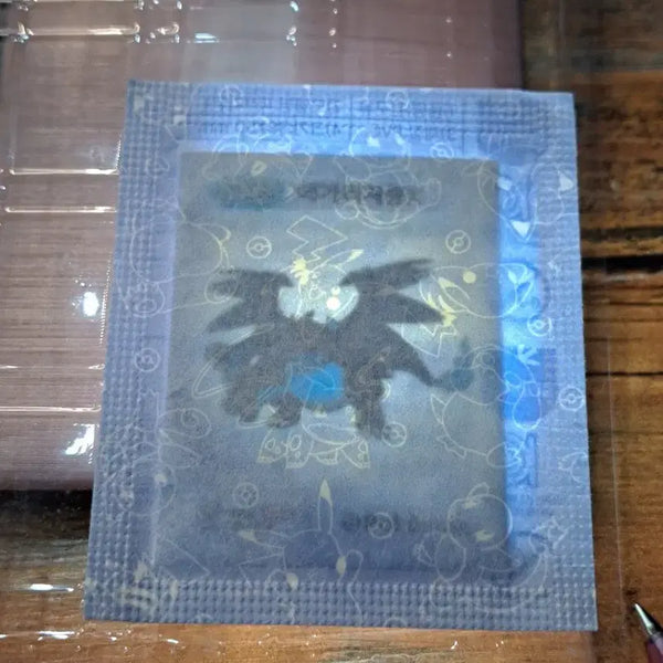 [BUNJANG] Pokemon 30th Anniversary Mega Charizard X Sticker (Sealed) / 포켓몬 30주년 0006 메가리자몽X 미개봉 씰