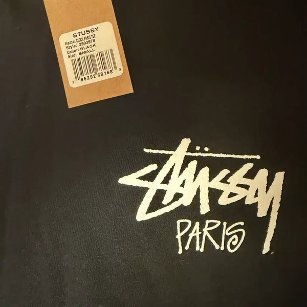 [BUNJANG] Stussy Paris Short Sleeve T-Shirt / 스투시 파리 반팔 s 새상품