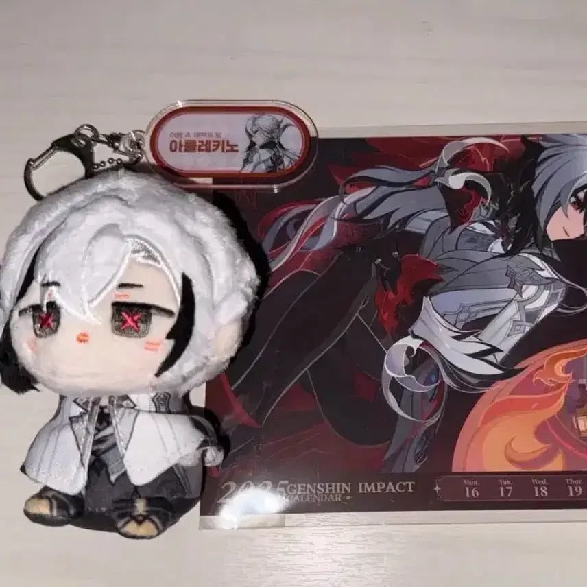 [BUNJANG] Genshin Impact Arlecchino Merchandise Set / 원신 아를레키노 굿즈 처분합니다