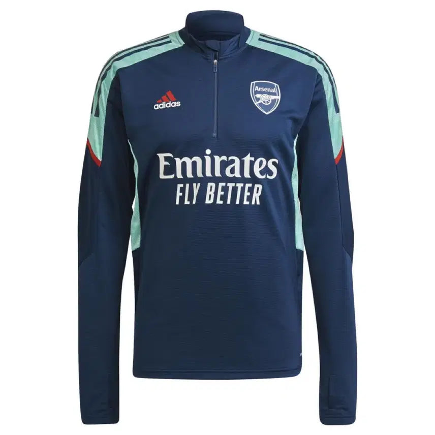 [BUNJANG] Arsenal 21/22 European Training Half-Zip Top / 21/22 아스날 유로피언 트레이닝 하프집업 탑