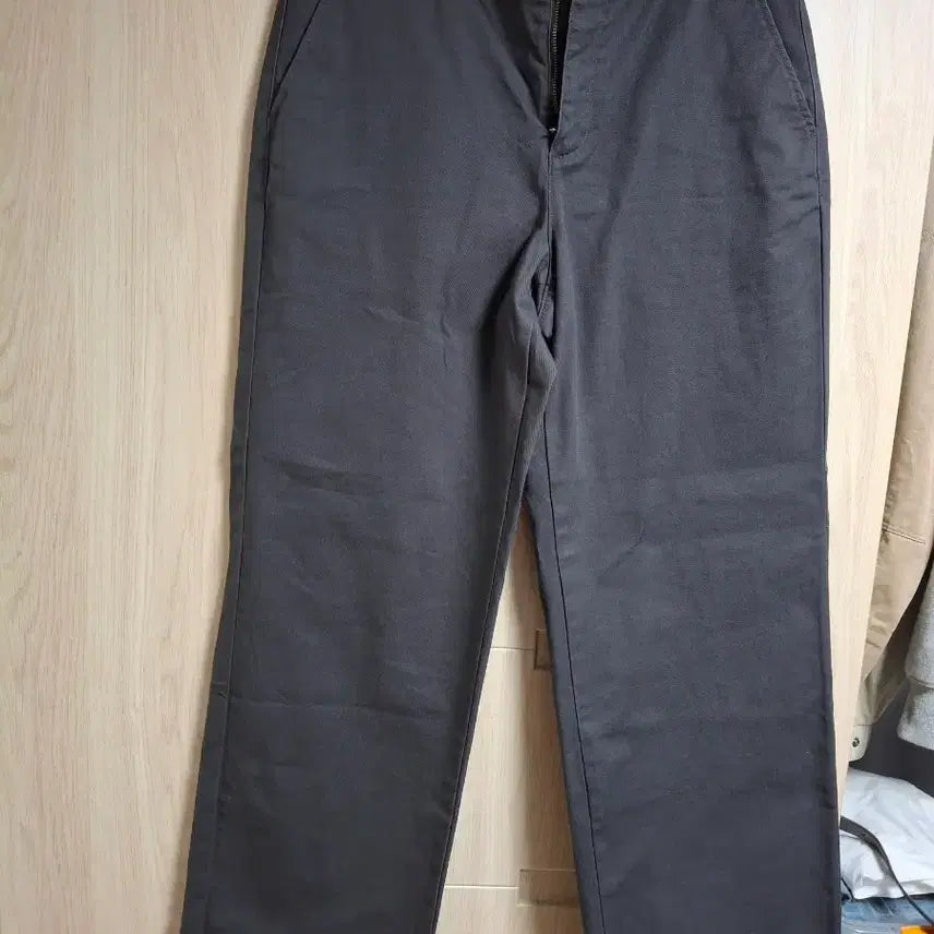 [BUNJANG] Musinsa Standard Wide Chino Pants Dark Grey / 무신사 스탠다드 와이드치노 다크그레이