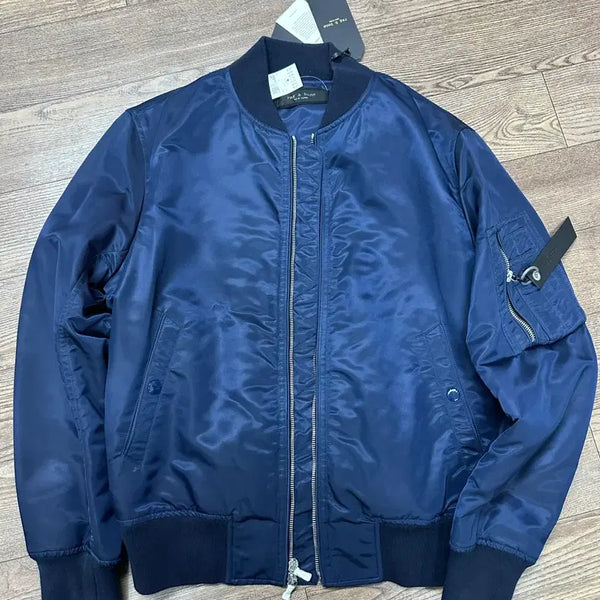 [BUNJANG] Rag & Bone Bomber Blouson Navy S / 랙앤본 봄버 블루종 네이비 S