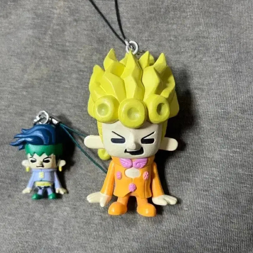 [BUNJANG] JoJo's Bizarre Adventure Giorno Giovanna Medium Figure Keychain Strap / 죠죠의 기묘한 모험 죠르노 죠바나 중형 피규어 죠죠 키링 스트랩