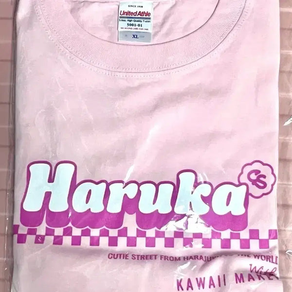 [BUNJANG] Q-Stepp Kisaragi Sakura Haruka Oshi Appeal T-Shirt / 큐스토 사쿠라바 하루카 큐티스트리트 오시어필 오시티셔츠 판매