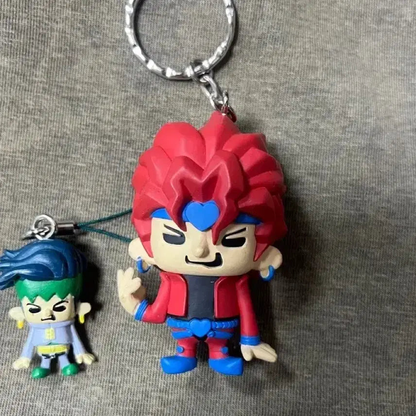 [BUNJANG] JoJo's Bizarre Adventure Dio Red Ver. Medium Figure Keychain Strap / 죠죠의 기묘한 모험 디오 red ver 중형 피규어 죠죠 키링 스트랩