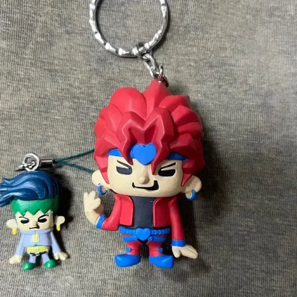 [BUNJANG] JoJo's Bizarre Adventure Dio Red Ver. Medium Figure Keychain Strap / 죠죠의 기묘한 모험 디오 red ver 중형 피규어 죠죠 키링 스트랩