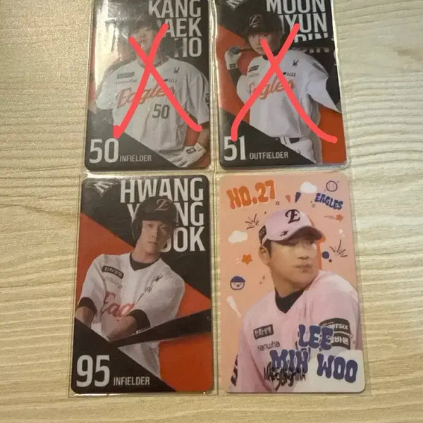 [BUNJANG] Hanwha Eagles Photocard Bundle Set / 한화이글스 포토카드 일괄판매