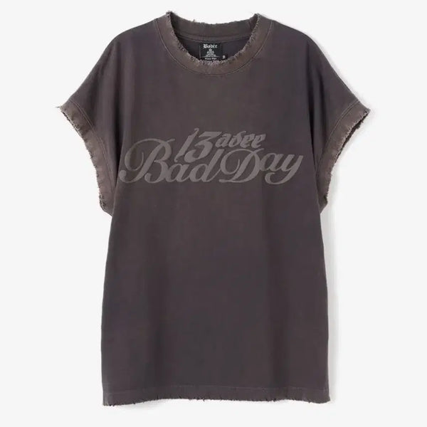 [BUNJANG] Bad Day Damage Top Charcoal / 배디 Bad Day Damage Top Charcoal