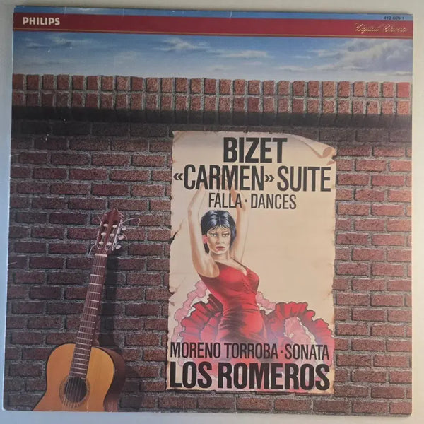 [BUNJANG] Los Romeros Bizet: Carmen Suite & Falla: Dances Promo LP (Original White Label, First Pressing) / 로스 로메로스 - 비제 카르멘 조곡 Promo LP (오디오파일,NM)