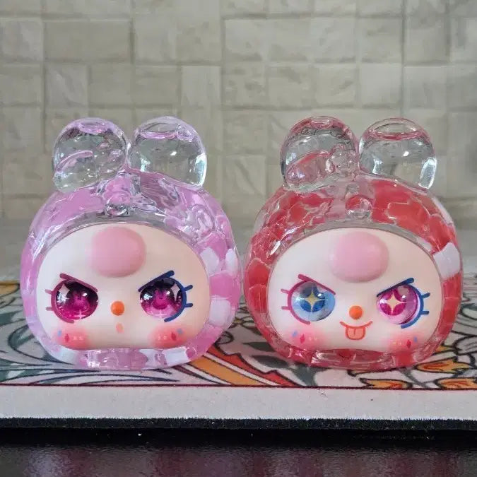 [BUNJANG] BABYSIRENE Figure Pink/Red Bundle Set / 베이비쓰리 피규어 핑크/레드(2개일괄)