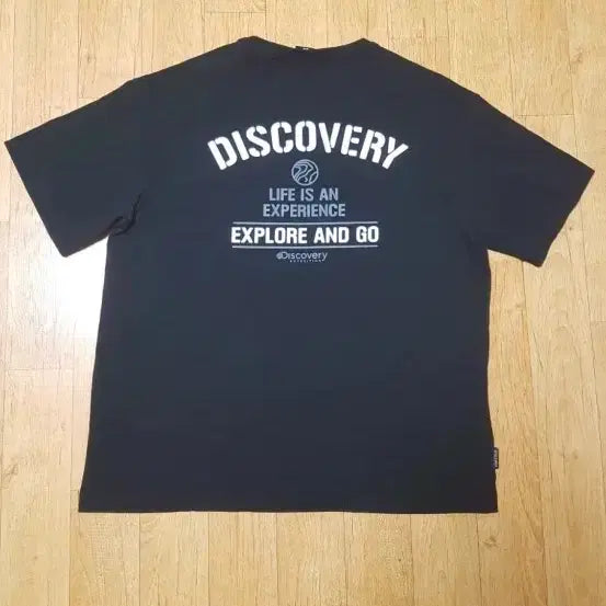 [BUNJANG] Discovery Expedition Functional Mesh Black Short Sleeve T-Shirt Size 110 / (정품/최상급)디스커버리 익스페디션 기능성 메시 블랙 반팔티 110사이즈