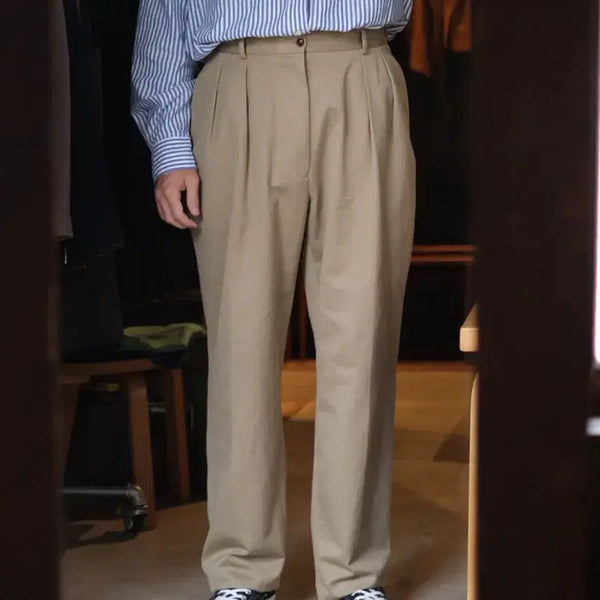 [BUNJANG] NEAT Chino Pants Beige Size 46 / 니트 NEAT 치노 베이지 46사이즈