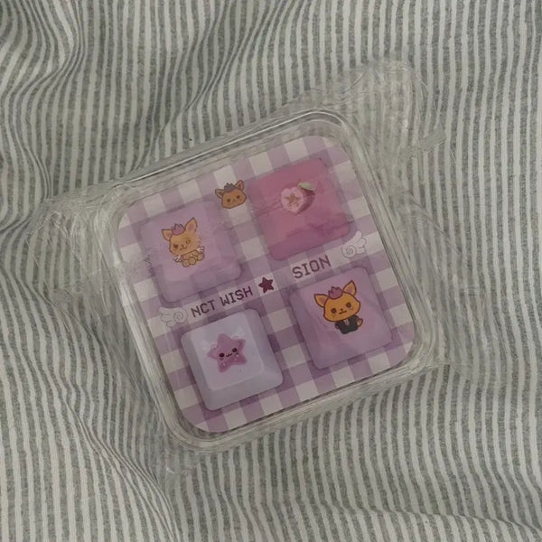 [BUNJANG] NCT WISH Wishdol Keycap Sion/Sioning / nct wish 로그인 md 위시돌 키캡 시온 시오닝