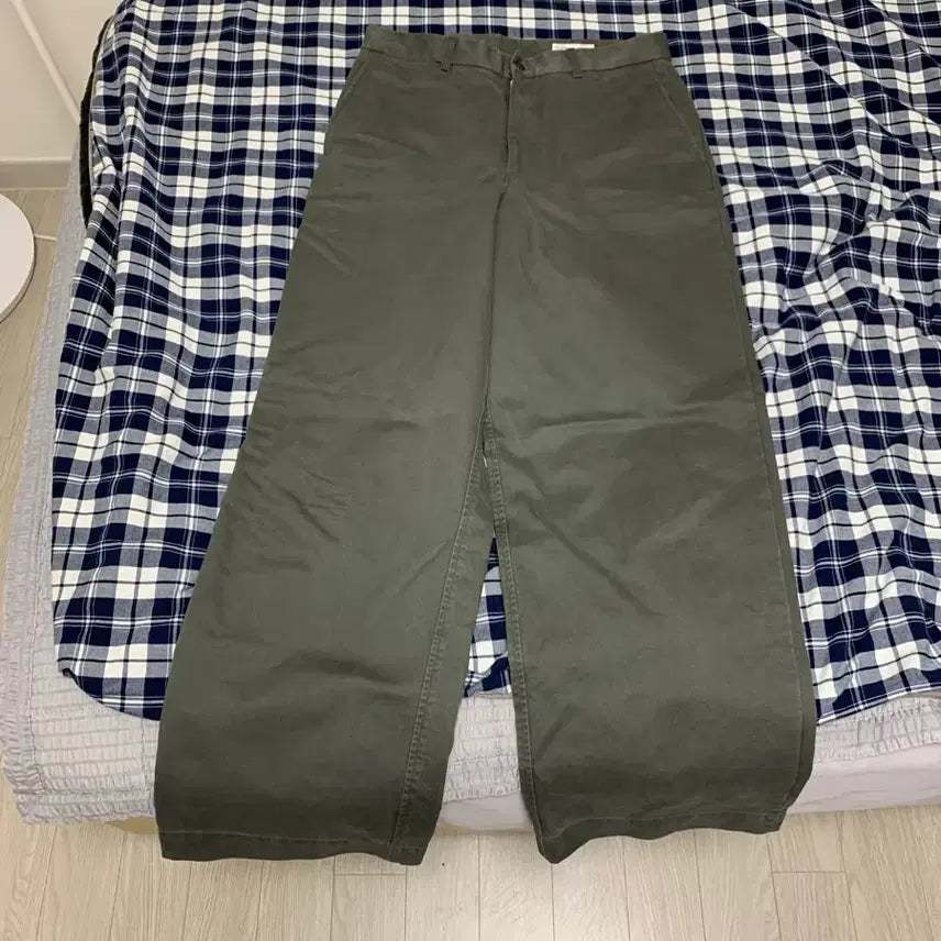 [BUNJANG] Thomas More Pinelli Pants Basil Grey M / 토마스모어 피치넬리팬츠 바질그레이 M