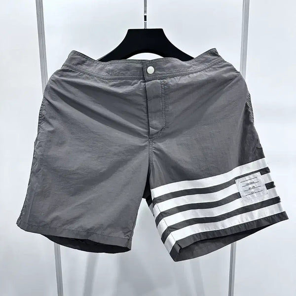 [BUNJANG] Thom Browne 4-Bar Nylon Shorts / 톰브라운 사선완장 나일론 숏 팬츠 / 3