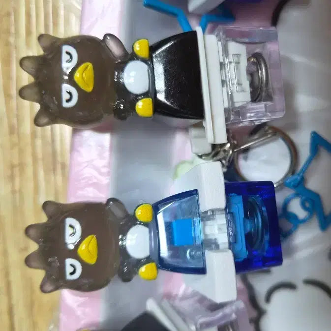 [BUNJANG] Badtz-Maru LED Keyring Set / 배드바츠마루 led키캡키링4개