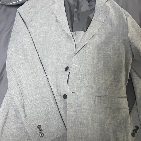 [BUNJANG] Theory Seersucker Clinton Jacket Dove / [44] 띠어리 시어서커 클린턴 자켓 도브