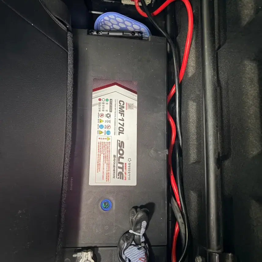 [BUNJANG] 170AH Solite CMF Battery & Daeruda 3000W Inverter / 170배터리,다르다 인버터3000W