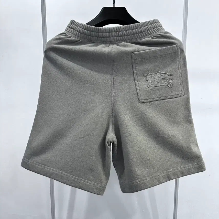 [BUNJANG] Burberry Cotton Embroidered Logo Short Pants XS / 버버리 코튼 자수 로고 숏 팬츠 / XS