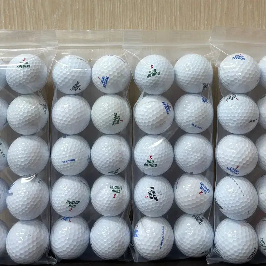 [BUNJANG] Dunlop White Mixed Model Golf Balls (50 pcs) / 던롭 화이트 모델혼합 로스트볼 A ~ A+ (50개)