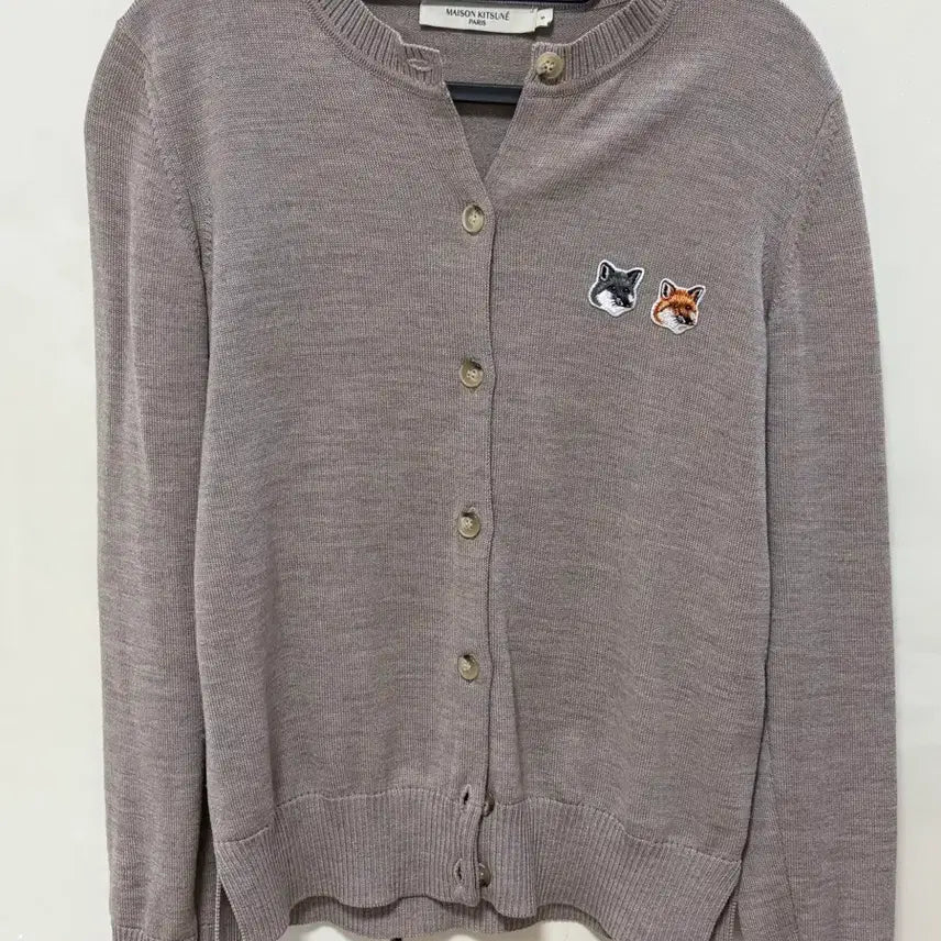 [BUNJANG] Maison Kitsuné Double Fox Cardigan / 메종키츠네 더블 폭스 가디건