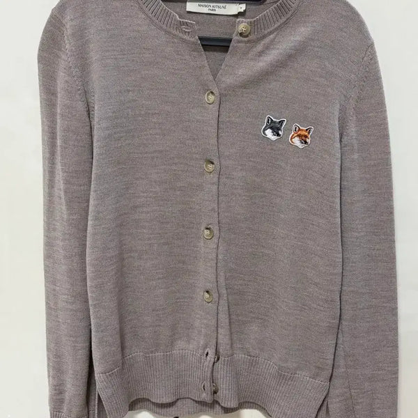 [BUNJANG] Maison Kitsuné Double Fox Cardigan / 메종키츠네 더블 폭스 가디건