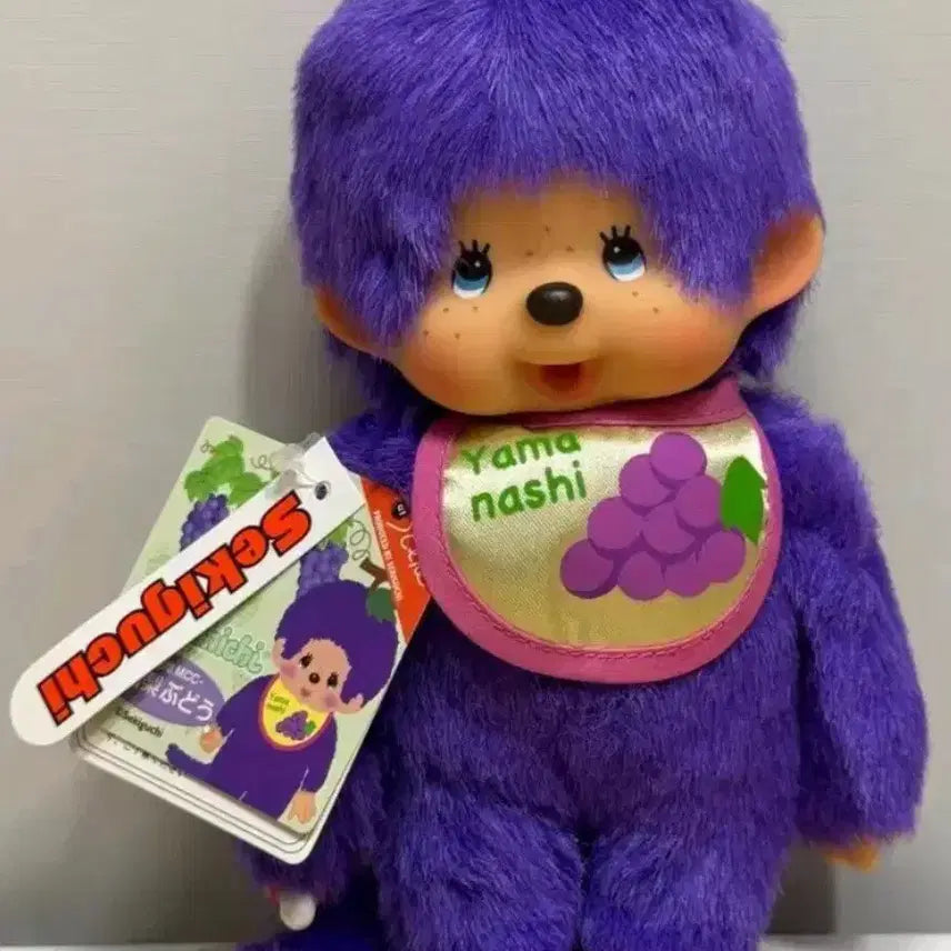 [BUNJANG] Vintage Yamanashi Grape Monchhichi Doll / (최종가격)고전 지역한정 포도 몬치치 인형 정품