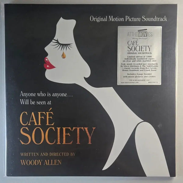 [BUNJANG] Café Society OST Limited Edition Clear & White Marbled Vinyl (180g Audiophile) / 카페 소사이어티 OST LP 한정반103번 (클리어 화이트마블, 미개봉)