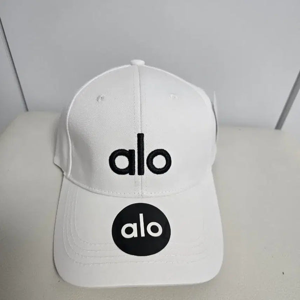[BUNJANG] ALO Yoga White Ball Cap / ALO 요가 화이트 볼캡 새상품