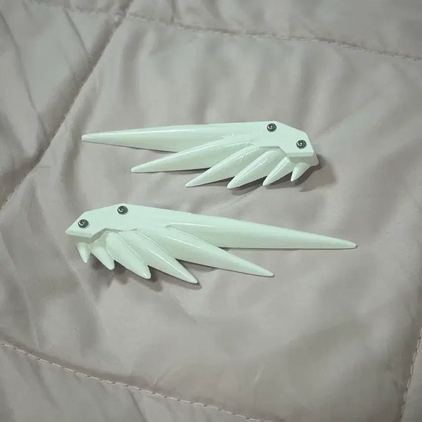[BUNJANG] Cyberpunk Wing Hairpin / 안심병원 서브컬쳐 사이버펑크 날개 헤어핀